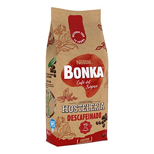 Bonka Hostelería Café Tostado Descafeinado, 500 gr